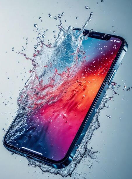 Poplavljen telefon